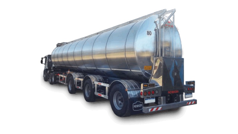 Tanque térmico INDECAR de acero inoxidable para transportes especiales