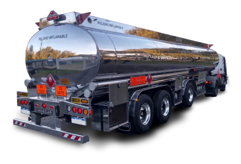 Tanque INDECAR para transporte de lubricantes